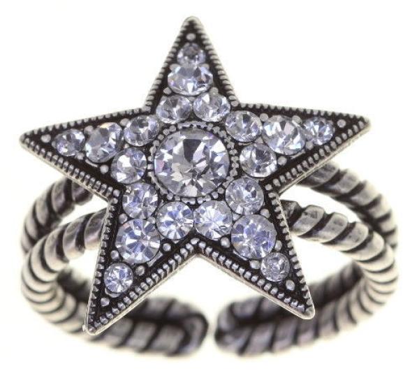 Weiß - Dancing Stars - Ring von Konplott